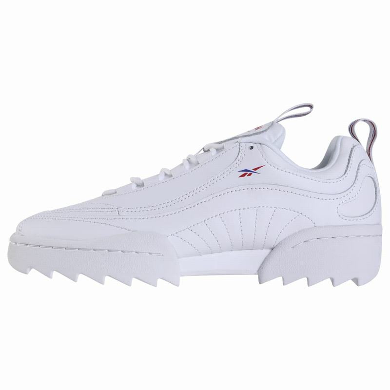 Reebok Rivyx Ripple Shoes Womens White/Red/Royal India BE6765BT